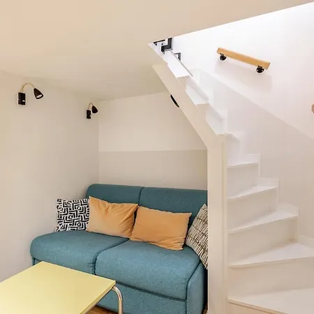 Apartment Stylish Duplex In Vibrant Center Paris